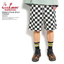 COOKMAN クックマン ショートパンツ Waiter's Pants Short Checker Black -BLACK- メンズ ショーツ レディース