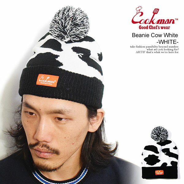 NbN} jbgLbv COOKMAN Beanie Cow White -WHITE- Y jbgX r[j[