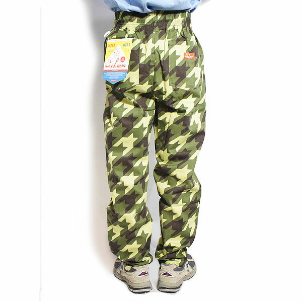 クックマン パンツ COOKMAN Chef Pants Chidori Camo Green -GREEN- メンズ シェフパンツ イージーパンツ 送料無料 ストリート