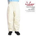 クックマン パンツ COOKMAN Carpenter's Pants Cream -OFF WHITE- メンズ カーペンターズパンツ シェフパンツ イージーパンツ 送料無料 ストリート