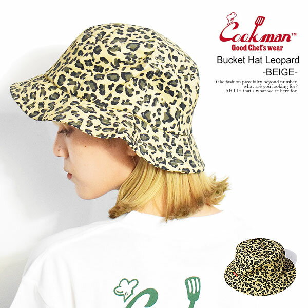 NbN} nbg COOKMAN Bucket Hat Leopard -BEIGE- Y oPbgnbg oPn  Xg[g