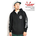 クックマン パーカー COOKMAN Zip Hoodie Cutlery -BLACK- メンズ ジップパーカー スウェット 裏パイル 送料無料 ストリート