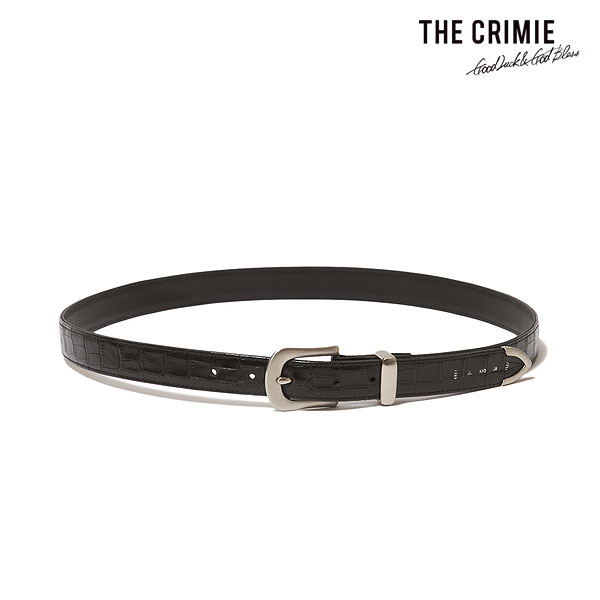 楽天CRESCENT LOTUSクライミー ベルト CRIMIE LEATHER BELT メンズ プレーンベルト レザーベルト カウレザー 送料無料 ストリート