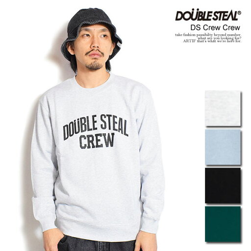 30%OFF SALE セール ダブルスティール スウェット DOUBLE STEAL DS Crew Crew メンズ トレーナー クルーネック 裏パイル 送料無料 ストリート 30%OFF SALE セール ダブルスティール スウェット DOUBLE STEAL DS Crew Crew メンズ トレーナー クルーネック 裏パイル 送料無料 ストリート