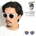 イーブルアクト アイウェア サングラス EVILACT EYEWEAR CURTISS 2 -VANILLA×A.CLEAR- / blue lens メンズ バイカーシェード カラーレンズ 送料無料 ストリート(4)