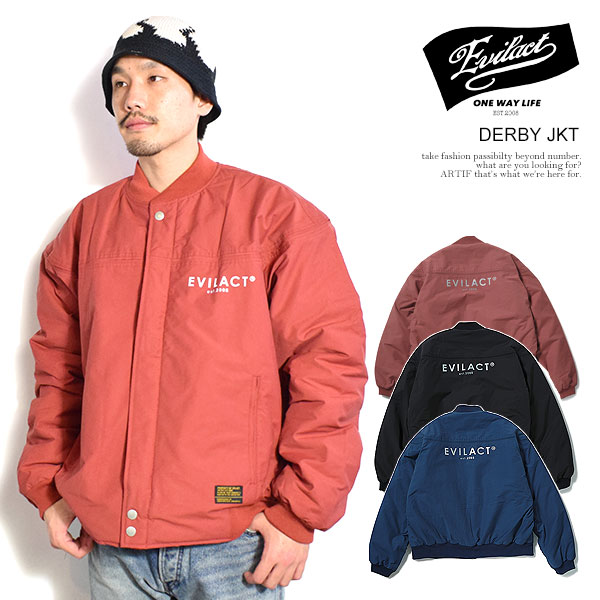 乐天商城 - イーブルアクト ジャケット EVILACT DERBY JKT メンズ ダービージャケット オックスフォード 送料無料 ストリート