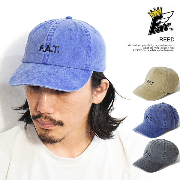 楽天CRESCENT LOTUSエフエーティー キャップ FAT REED メンズ スポーツキャップ ローキャップ 送料無料 ストリート