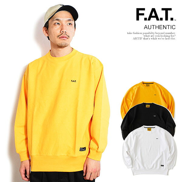 乐天商城 - エフエーティー Tシャツ FAT AUTHENTIC メンズ 長袖 ロンT カットソー ヘビーオンス 13オンス 送料無料 ストリート