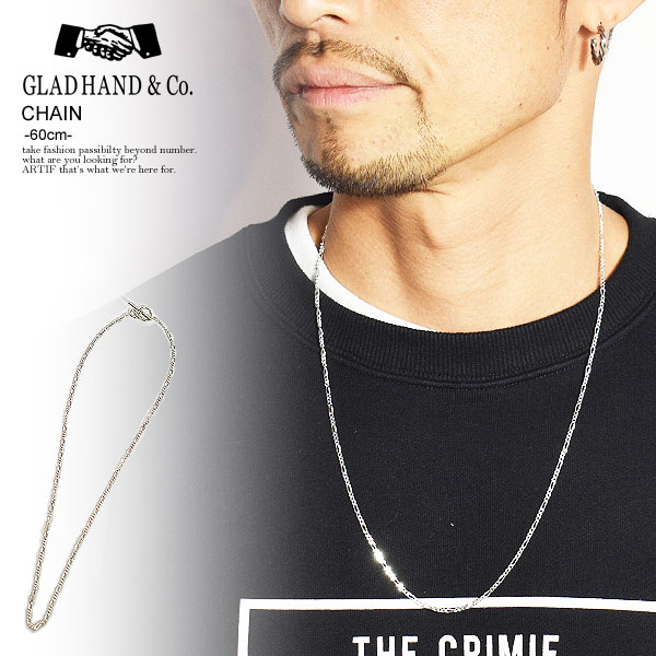 楽天CRESCENT LOTUSグラッドハンド ネックレス GLAD HAND CHAIN -60cm- ストリート系 ファッション