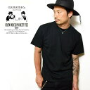 グラッドハンド Tシャツ GLADHAND CREW NECK POCKET TEE -BLACK-