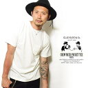 グラッドハンド Tシャツ GLADHAND CREW NECK POCKET TEE -WHITE-