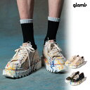 2024  s\ 6{`7{ח\ O Xj[J[ glamb Splash Shark Sole Sneakers XvbVV[N\[Xj[J[