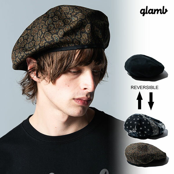 2024  s\ 5{`6{ח\ O x[X glamb Reversible Beret o[Vux[  LZs