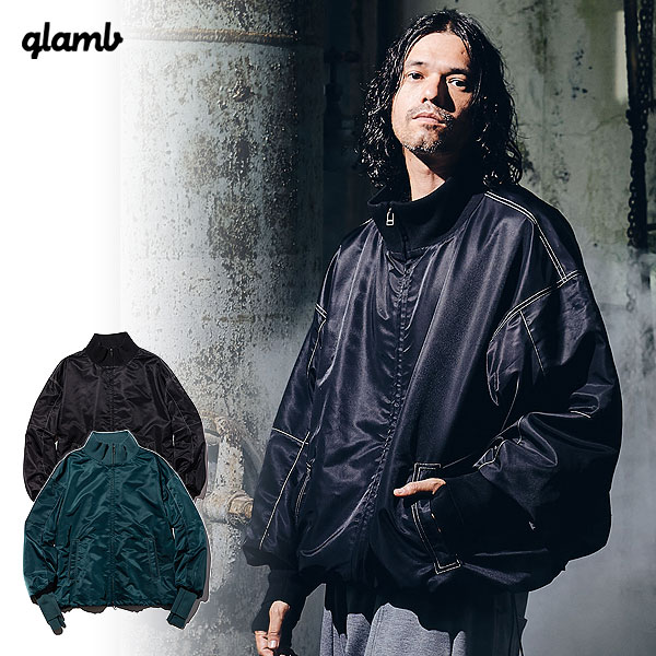 20％OFF SALE セール glamb グラム Deformed Bomber JKT メンズ ワイドブルゾン