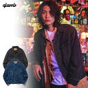 30％OFF SALE セール glamb グラム ジャケット イットデニムジャケット It Denim JKT メンズ おしゃれ