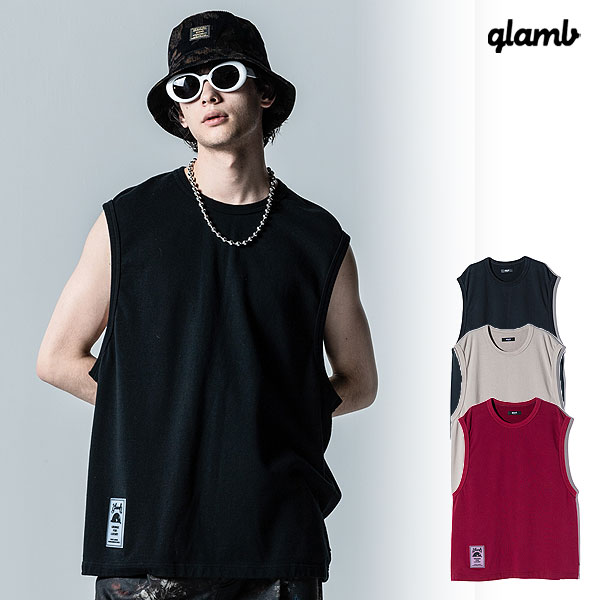 2024 秋 先行予約 9月上旬〜中旬入荷予定 グラム タンクトップ glamb Wide Arm Hole Tank Top ワイドアームホールタンクトップ 送料無料 キャンセル不可