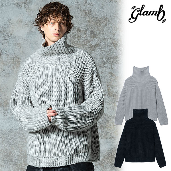 2025 秋 先行予約 9月下旬〜10月上旬入荷予定 グラム ニット glamb Turtle Ne