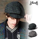 グラム キャスケット glamb Compact Brim Tweed Casquette コンパクトブリムツイードキャスケット 送料無料