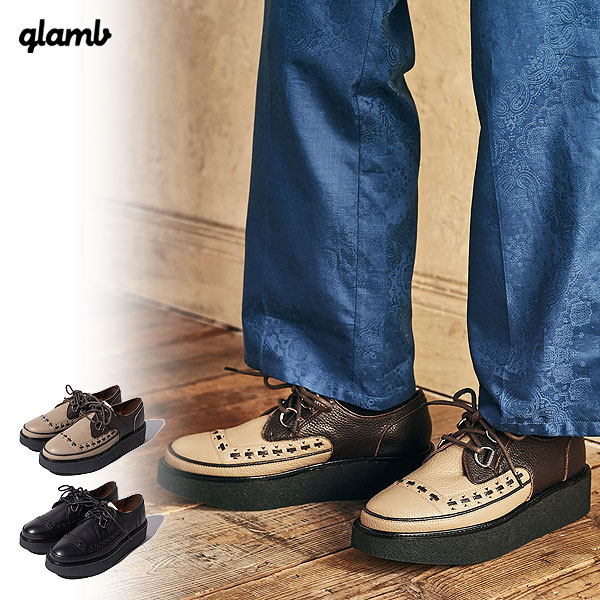 2022 夏 先行予約 5月下旬から6月上旬入荷予定 glamb グラム ブーツ クリーパーシューズ Creeper Shoes メンズ おしゃれ