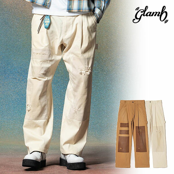 グラム パンツ glamb Remake Painter Chino Pants リメイクペインターチノパンツ 送料無料