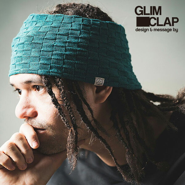 2023 春夏 1st 先行予約 2月中旬～下旬入荷予定 グリムクラップ ヘアバンド GLIMCLAP Latticed pattern hair band メンズ