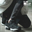 2024 春夏 2nd 先行予約 5月上旬〜中旬入荷予定 グリムクラップ レギンス GLIMCLAP Switching & logo design leggings メンズ 送料無料 キャンセル不可