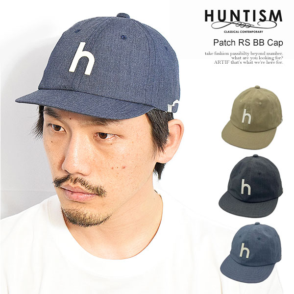 乐天商城 - ハンティズム キャップ HUNTISM Patch RS BB Cap メンズ ベースボールキャップ コーデュラナイロン ワッペンキャップ 送料無料 ストリート