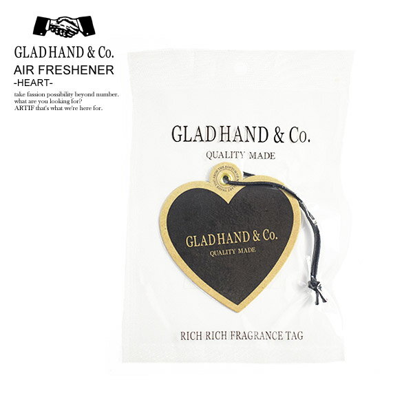 グラッドハンド エアフレッシュナー GLAD HAND AIR FRESHENER -HEART- メール便可 ストリート系 ファッション