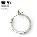 rrt@C sAX VIVIFY K18GOLDPOST SQUARELINE HOOP PIERCE