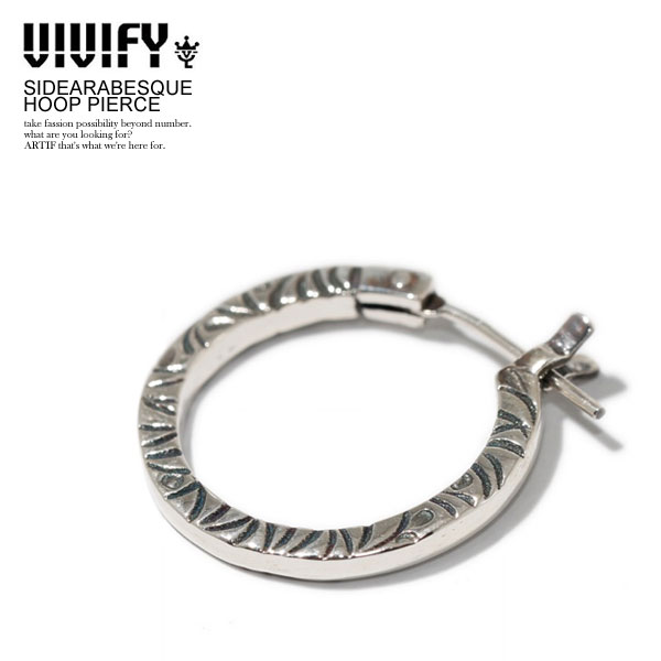 rrt@C sAX VIVIFY SIDEARABESQUE HOOP PIERCE Y ANZT[ Vo[ nhCh  Xg[g vivify