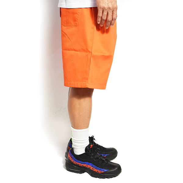 COOKMAN クックマン ショートパンツ COOKMAN CHEF SHORT PANTS オレンジ