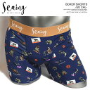 シーング ボクサーパンツ Seaing BOXER SHORTS #SO CAL メンズ ボクサーショーツ ボクサーブリーフ(4)