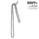 rrt@C lbNX`F[ VIVIFY Half Round Chain Necklace Y lbNX n[tEh`F[