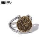 rrt@C O VIVIFY Ancient Coin Arm Ring (Brass) Xg[g t@bV