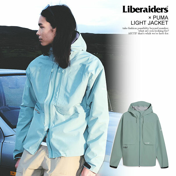 20％OFF SALE セール リベレイダース ジャケット Liberaiders PUMA × LIBERAIDERS LIGHT JACKET メンズ シェルジャケット PUMA プーマ コラボ 送料無料 ストリートのサムネイル