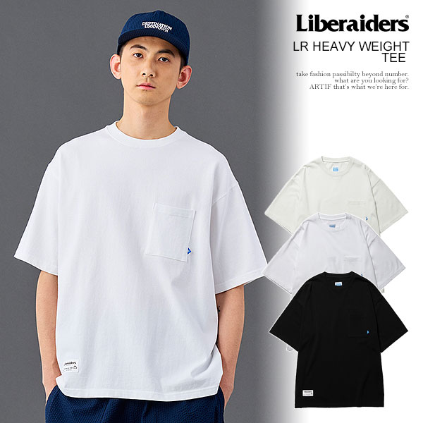乐天商城 - リベレイダース Tシャツ Liberaiders LR HEAVY WEIGHT TEE メンズ 半袖 ヘビーオンス 9.1oz 送料無料 ストリート