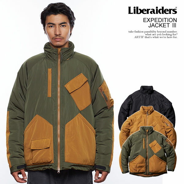 乐天商城 - 40％OFF SALE セール リベレイダース ジャケット Liberaiders EXPEDITION JACKET 3 メンズ 中綿ジャケット シンサレート 送料無料 ストリート