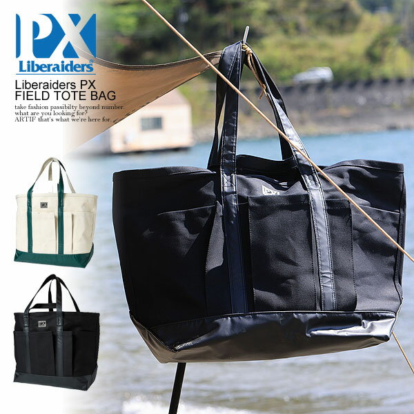 Liberaiders PX xC_[X g[gobO Liberaiders PX FIELD TOTE BAG Y LoX ~^[ AEghA