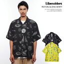 リベレイダース シャツ Liberaiders RAYON ALOHA SHIRT メンズ 半袖 レーヨンシャツ 総柄シャツ アロハシャツ 送料無料 ストリート