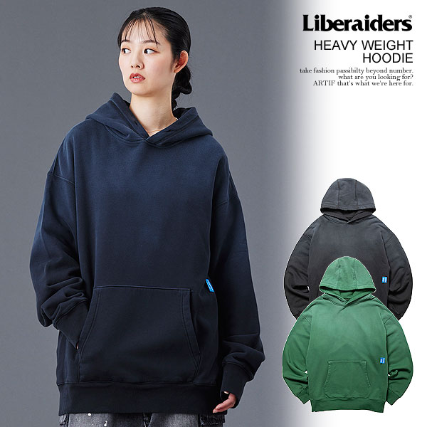 乐天商城 - 20％OFF SALE セール リベレイダース パーカー Liberaiders HEAVY WEIGHT HOODIE メンズ プルオーバー スウェット ヘビーウェイト 14オンス 裏毛スウェット 送料無料 ストリート