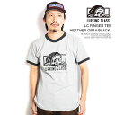 30%OFF SALE セール ラーキングクラス Tシャツ LURKING CLASS LC RINGER TEE -HEATHER GRAY-BLACK- メンズ 半袖 リンガーTシャツ SKETCHY TANK アートワーク ストリート(4)