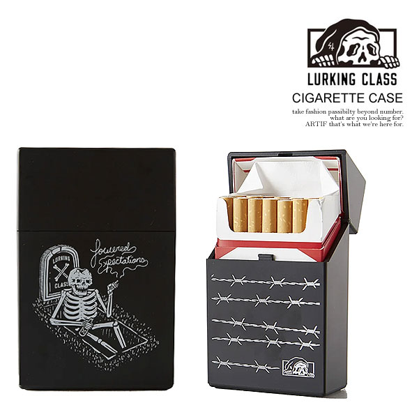 ラーキングクラス シガレットケース LURKING CLASS CIGARETTE CASE メンズ タバコ入れ タバコケース ストリート