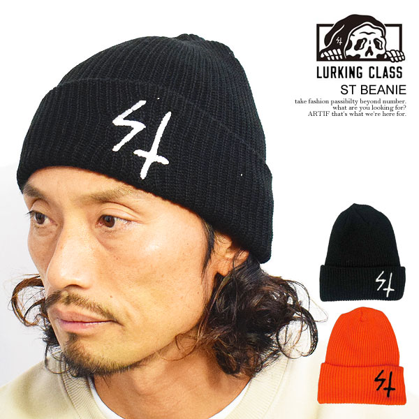 Cap, Hat - ラーキングクラス ニットキャップ LURKING CLASS ST BEANIE メンズ ニット帽 ビーニー