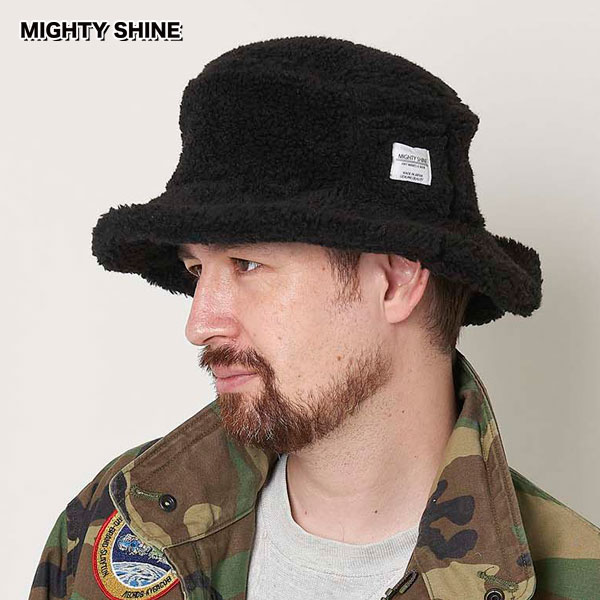 楽天CRESCENT LOTUS30％OFF SALE セール Mighty Shine マイティーシャイン ハット Boa Bucket Hat メンズ バケットハット
