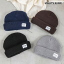 マイティーシャイン ニットキャップ Mighty Shine ROLL WATCH 2 メンズ ニット帽 ワッチキャップ 送料無料(4)