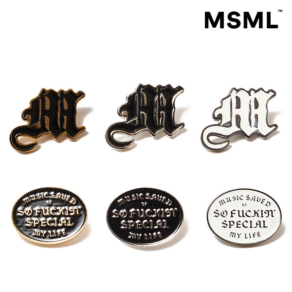 2026 �ղ� �᡼���������б� ���२�����२�� �ԥ� MSML M LOGO PINS ����̵�� ����󥻥��Բ�