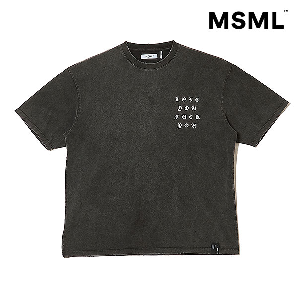 乐天商城 - 2026 春夏 先行予約 3月中旬～下旬入荷予定 エムエスエムエル Tシャツ MSML LOVE YOU FUCK YOU T SHIRT 送料無料 キャンセル不可