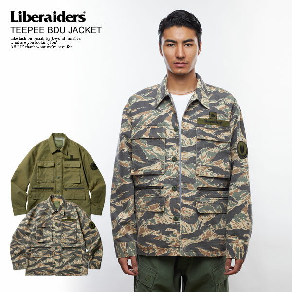 30OFF SALE Z[ Liberaiders xC_[X WPbg TEEPEE BDU JACKET Y BDUWPbg ~^[ AEghA