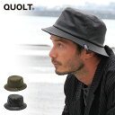 50%OFF SALE セール QUOLT クオルト ハット COATING HAT メンズ おしゃれ