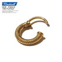 RADIALL fBA sAX GRIP - PIERCE -18K PLATED- Y Vo[925